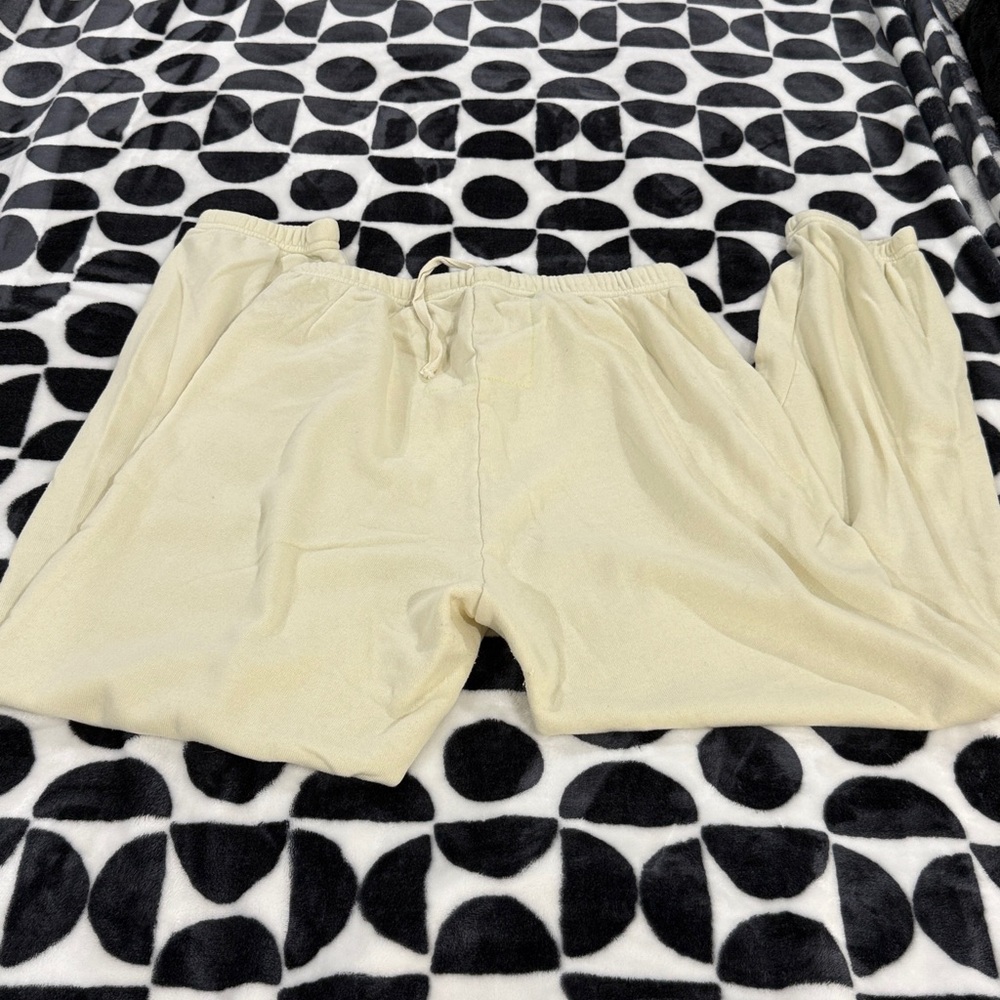 Aviator Nation LOGO Sweatpants Vintage White - Picture 7 of 8